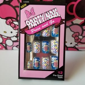 3/$30 ♥️ Press-On Nails PopCorn Design New